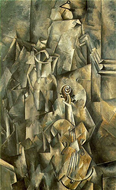 Violin and Pitcher Georges Braque